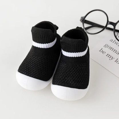 Little Maia Tall Machine-Washable Sock Shoes