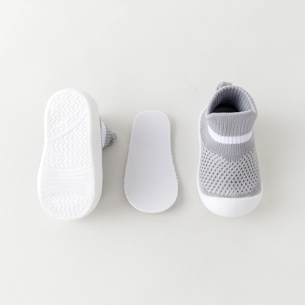 Little Maia Tall Machine-Washable Sock Shoes