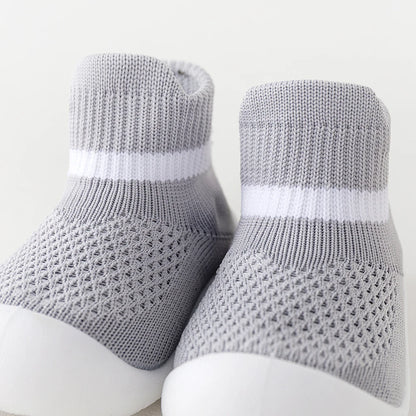 Little Maia Tall Machine-Washable Sock Shoes