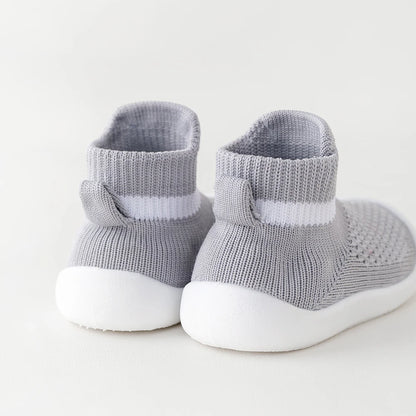 Little Maia Tall Machine-Washable Sock Shoes